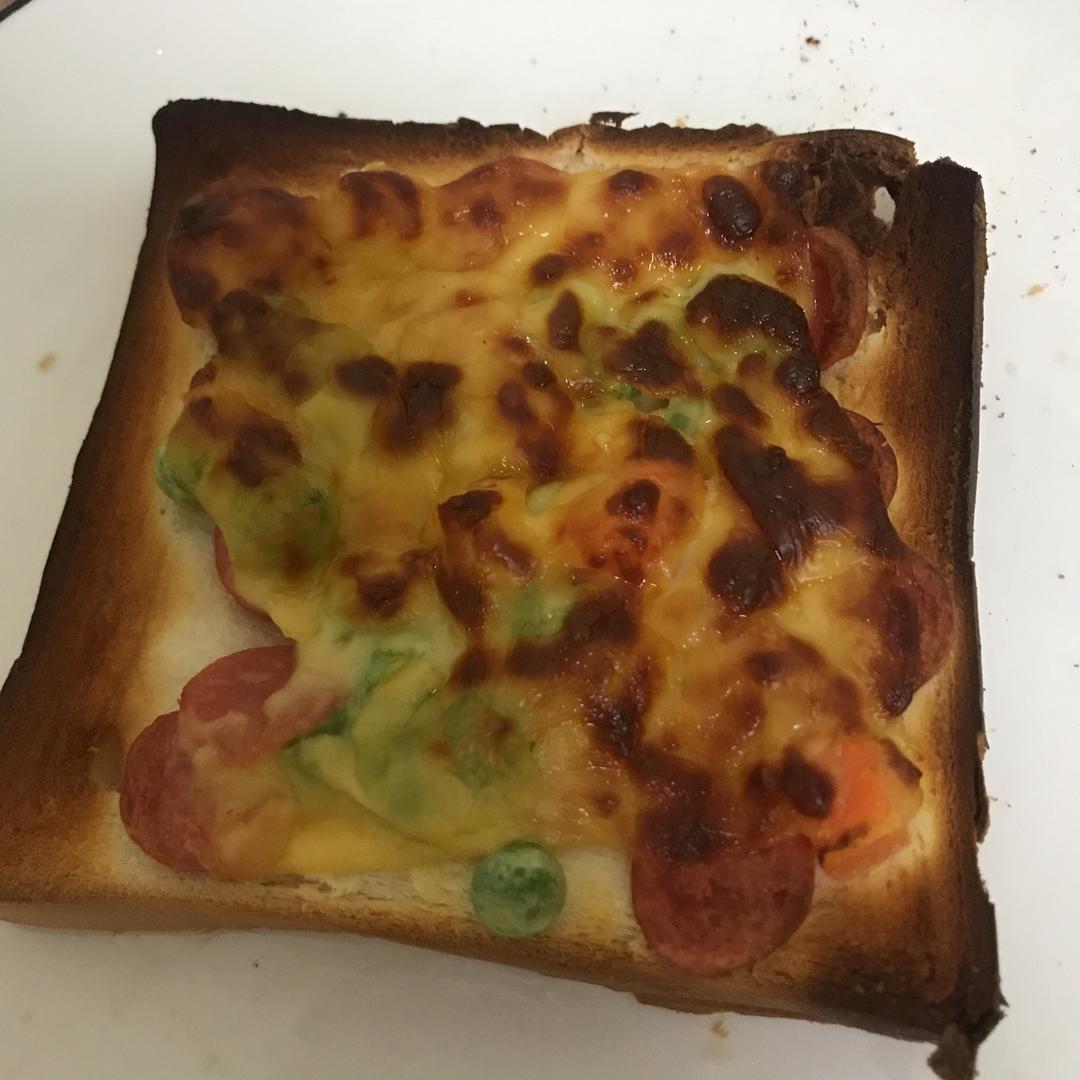 超好吃面包披萨🍕