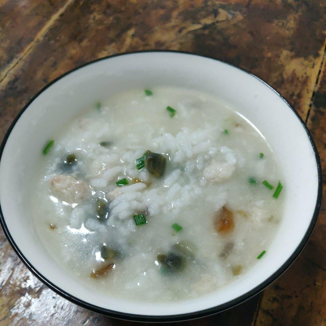 皮蛋瘦肉粥