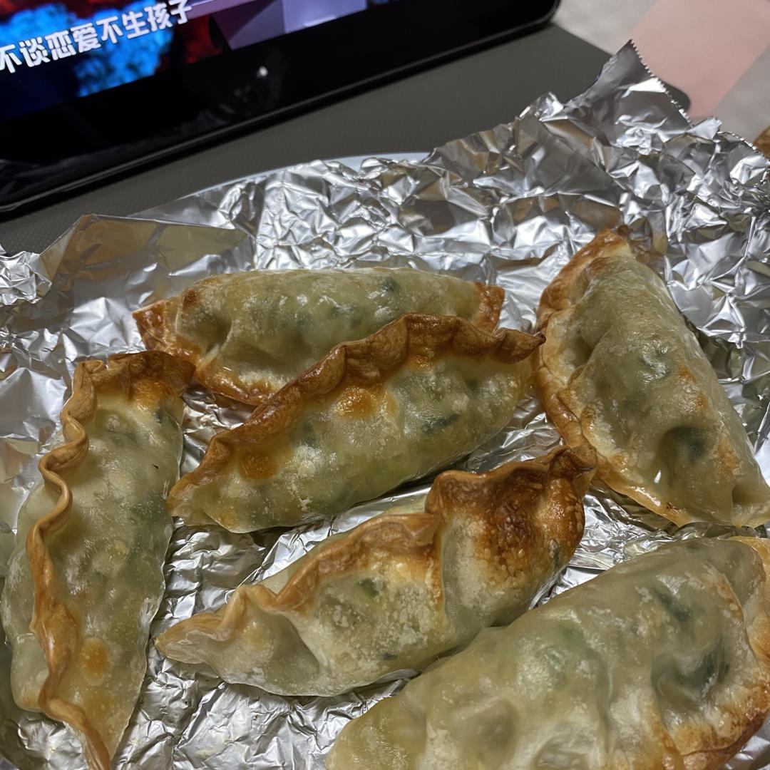 空气炸锅版完美煎饺