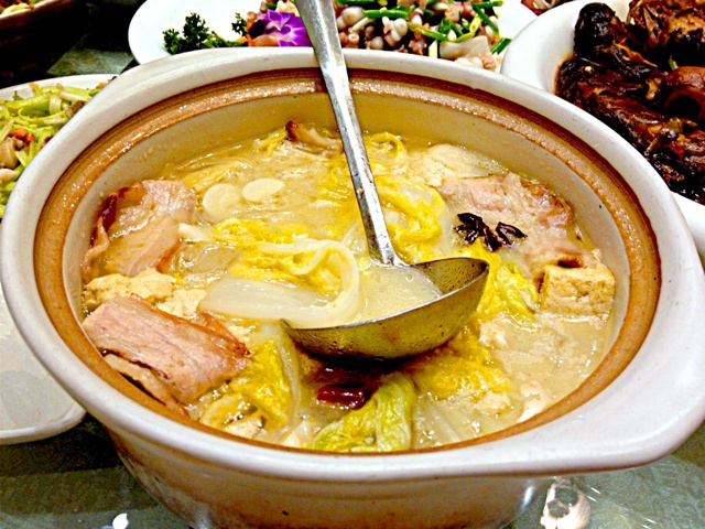 白菜粉丝汤