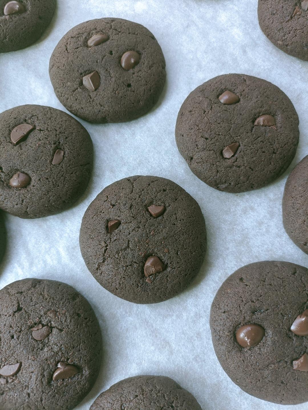 巧克力可可曲奇（零失败）