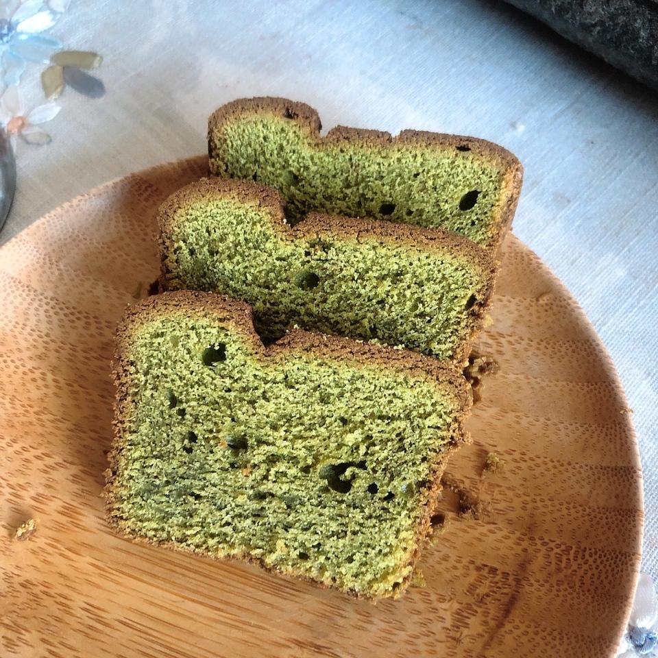 抹茶磅蛋糕(五分甜)