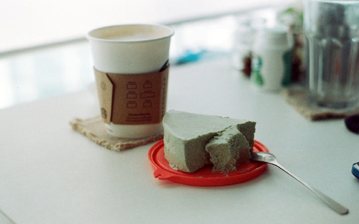 抹茶冻芝士蛋糕