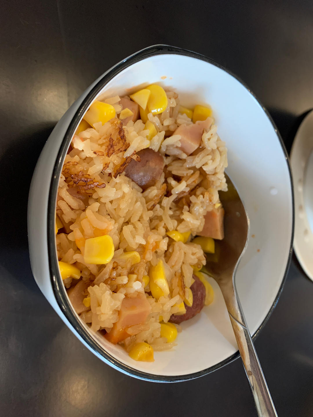 懒人必备～电饭煲腊肠焖饭