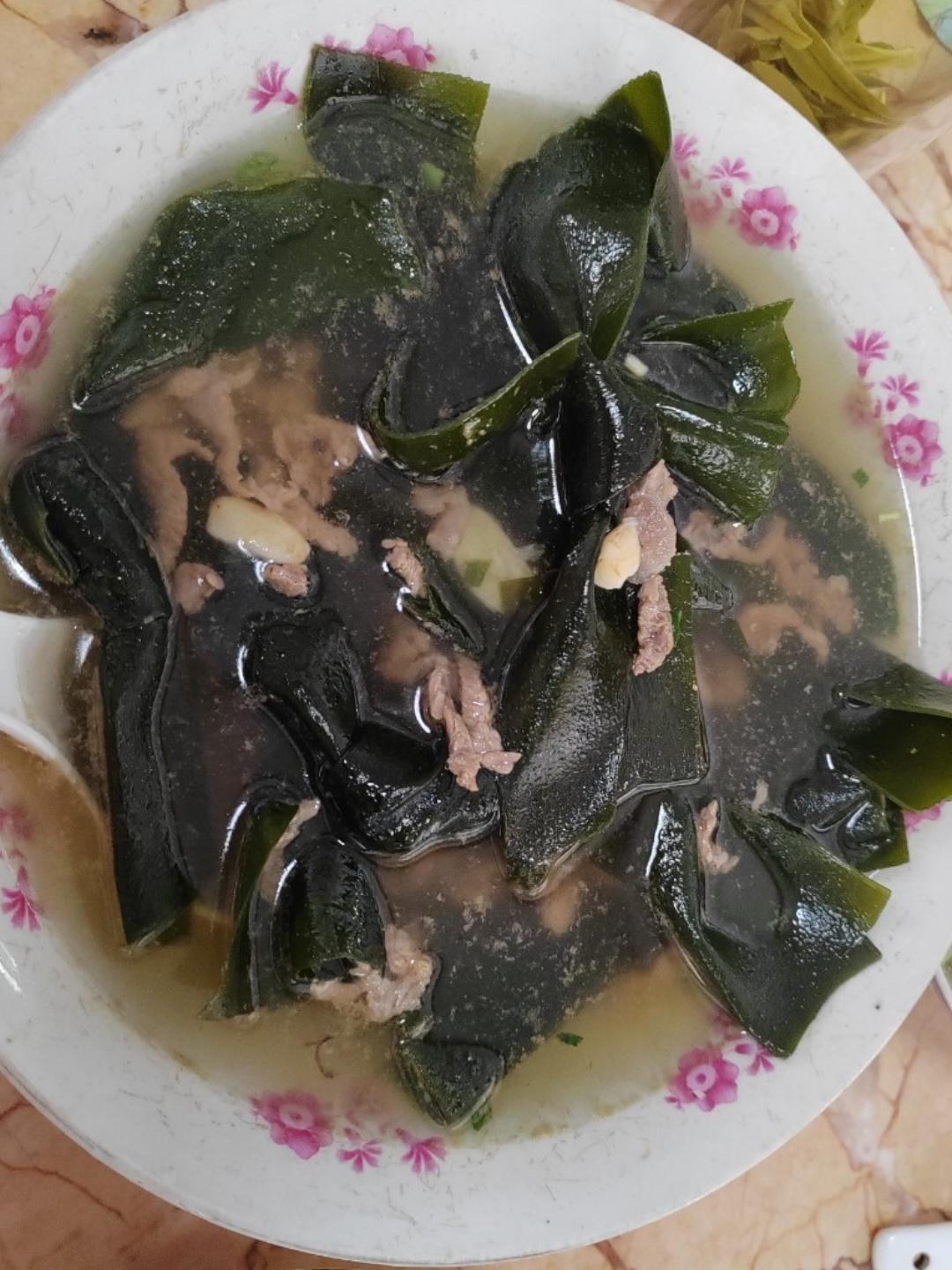 不好喝负法律责任的韩式海带汤