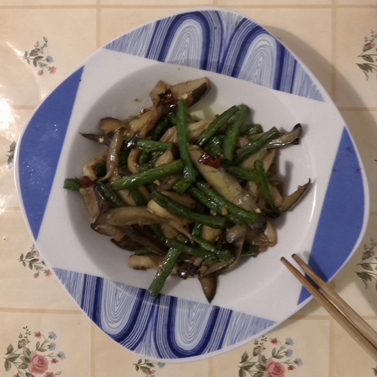 茄子豆角