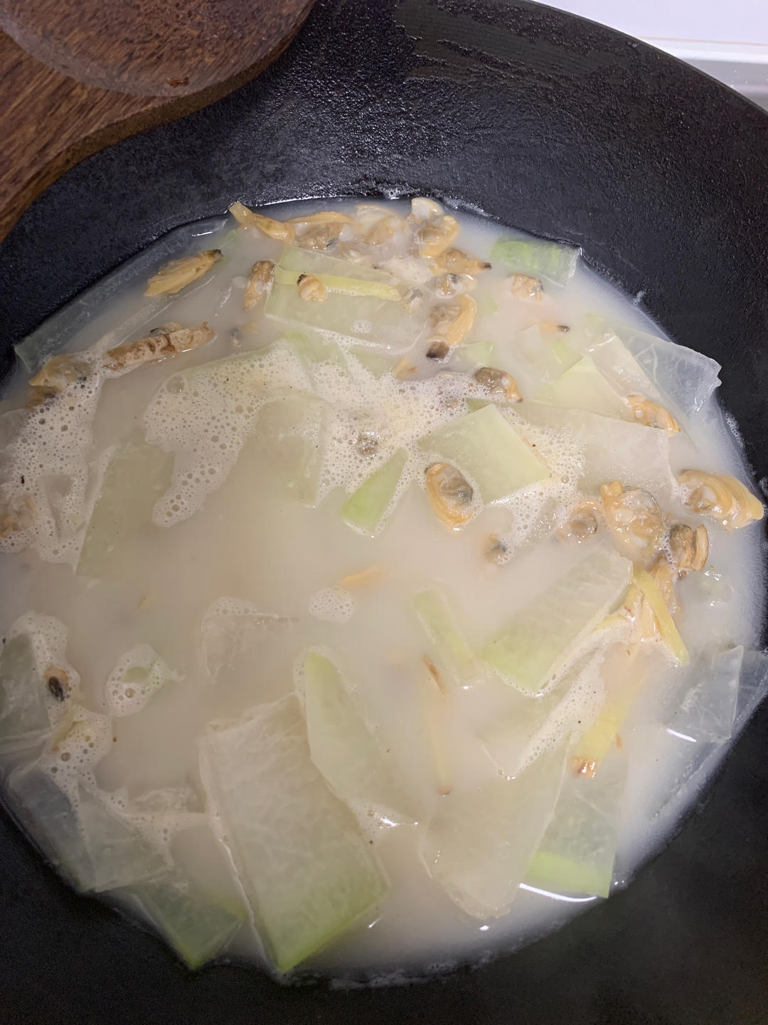🌈无比鲜美！好喝到流泪～冬瓜花甲汤