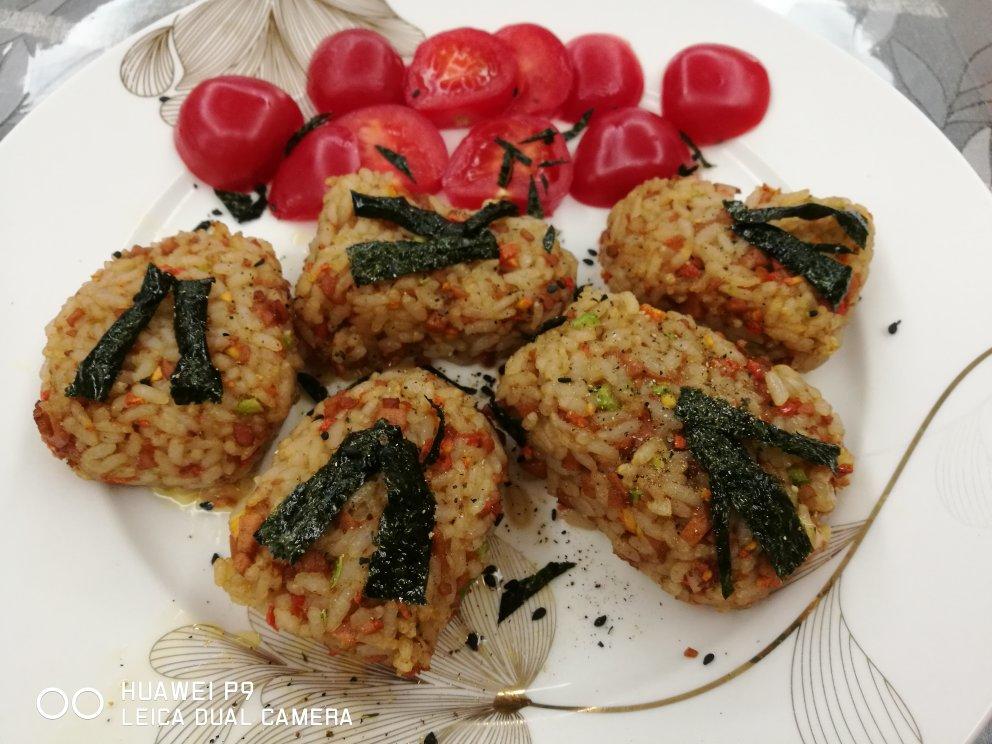 剩米饭华丽变身芝士流心饭团