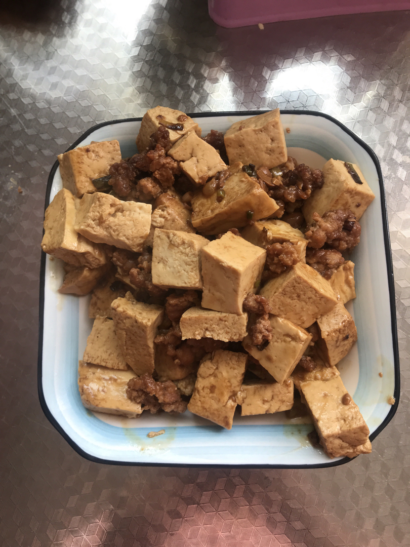肉末豆腐