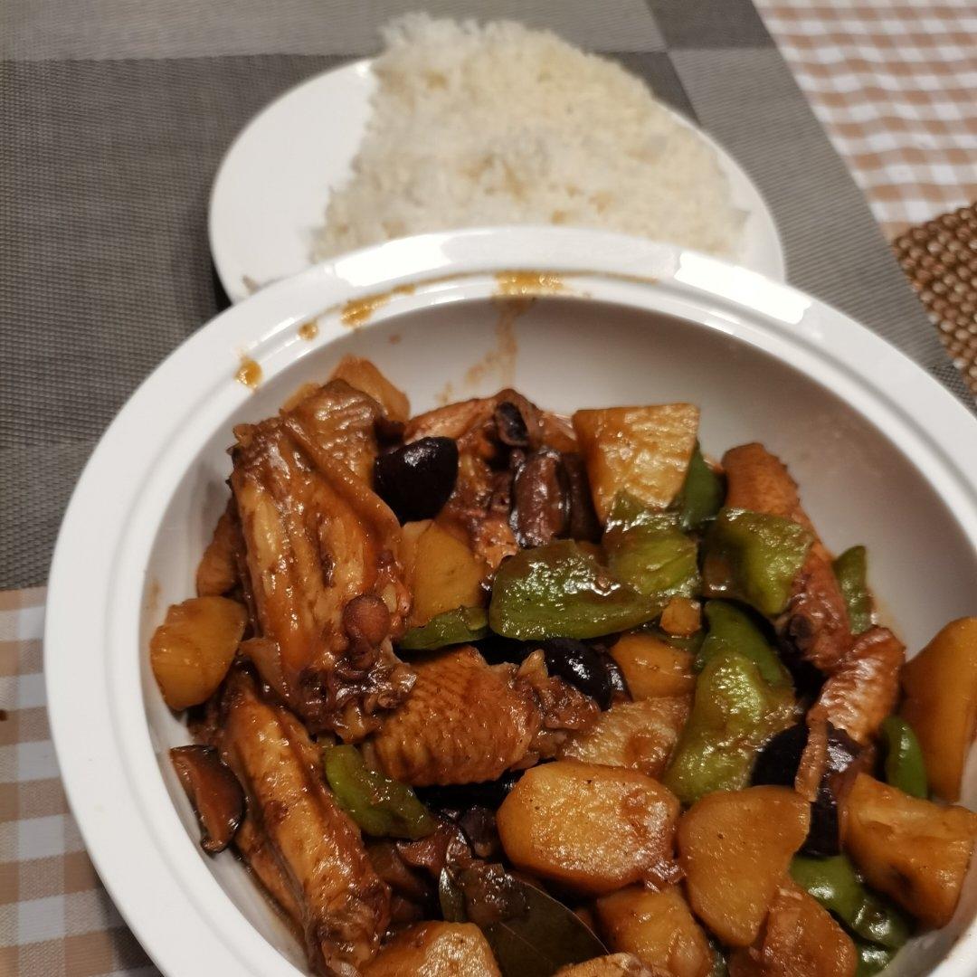 外卖第一名，简单在家做|黄焖鸡米饭