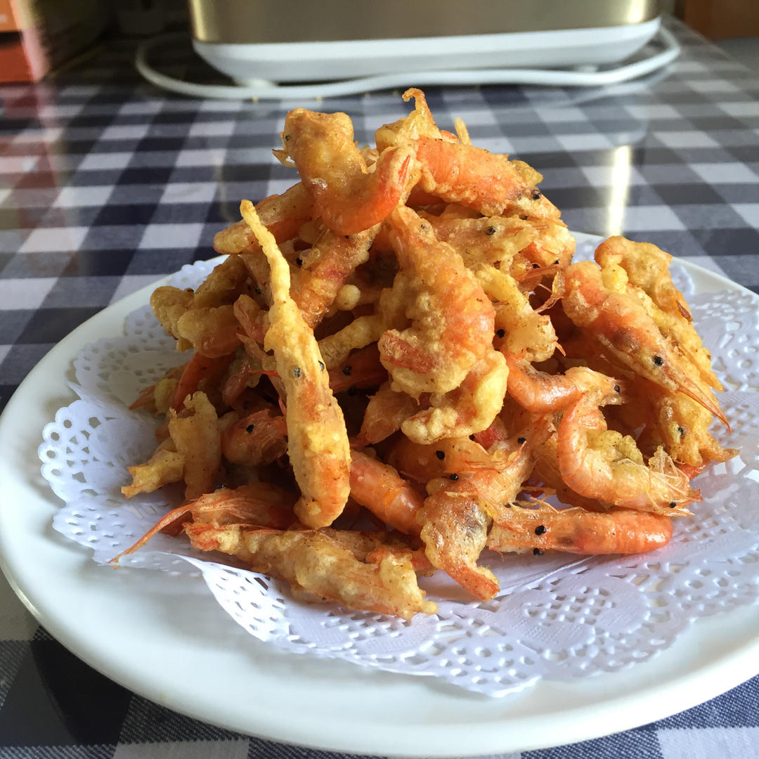 时光葬回忆做的酥炸虾饼炸酥虾
