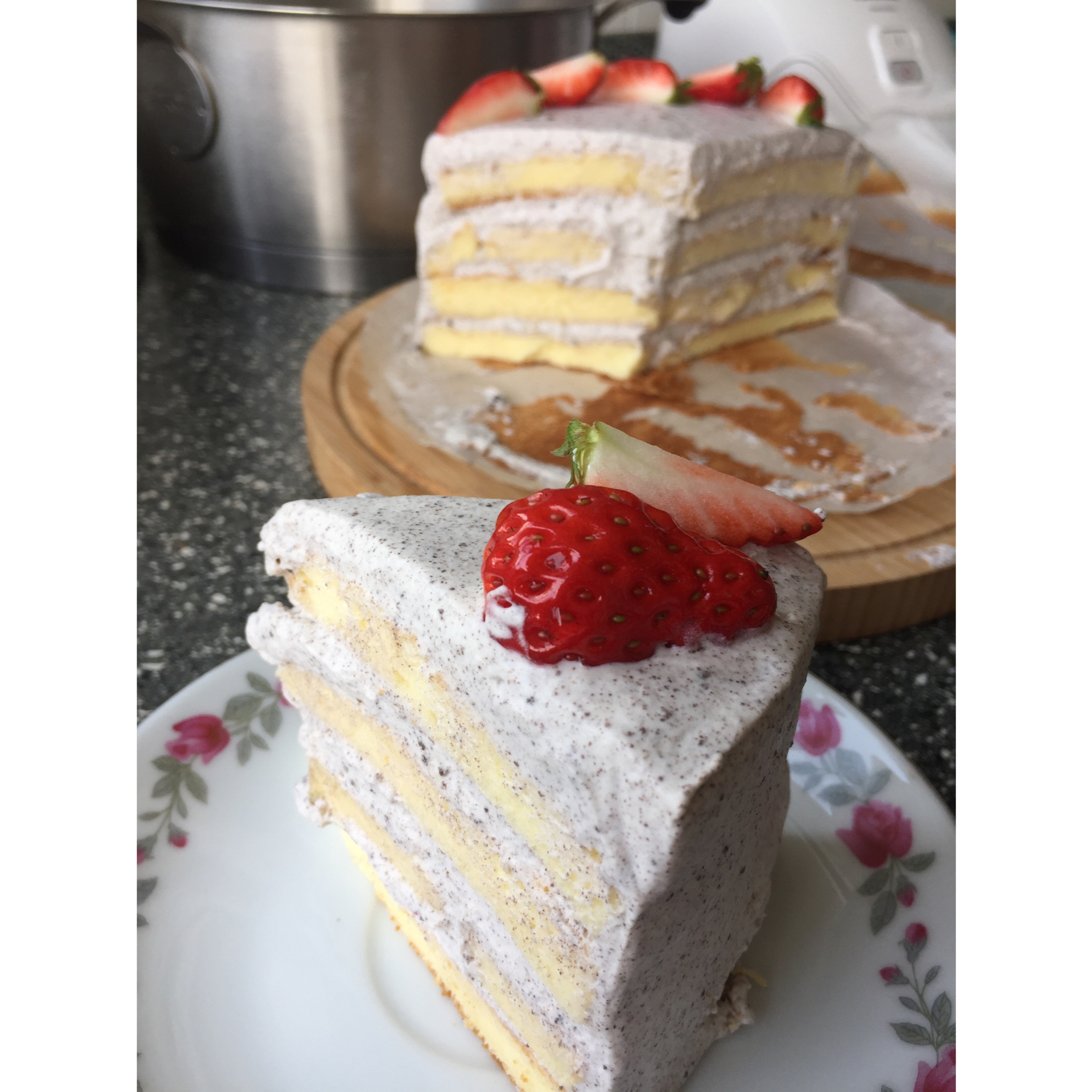 青井老师の酸奶戚风（后蛋法）