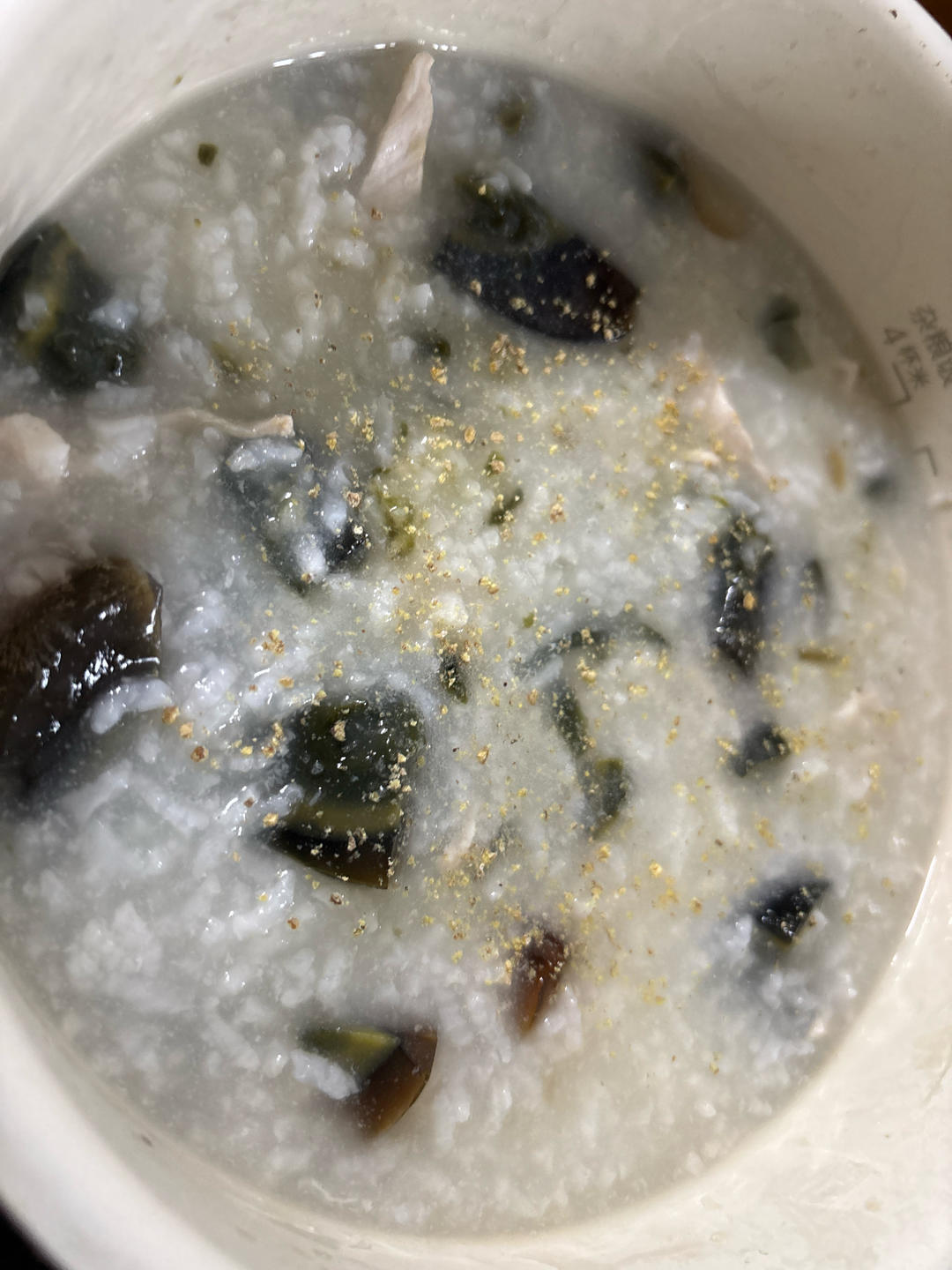 十五分钟快手之香滑皮蛋瘦肉粥(附五分钟电饭煲电压力锅更快捷方法)