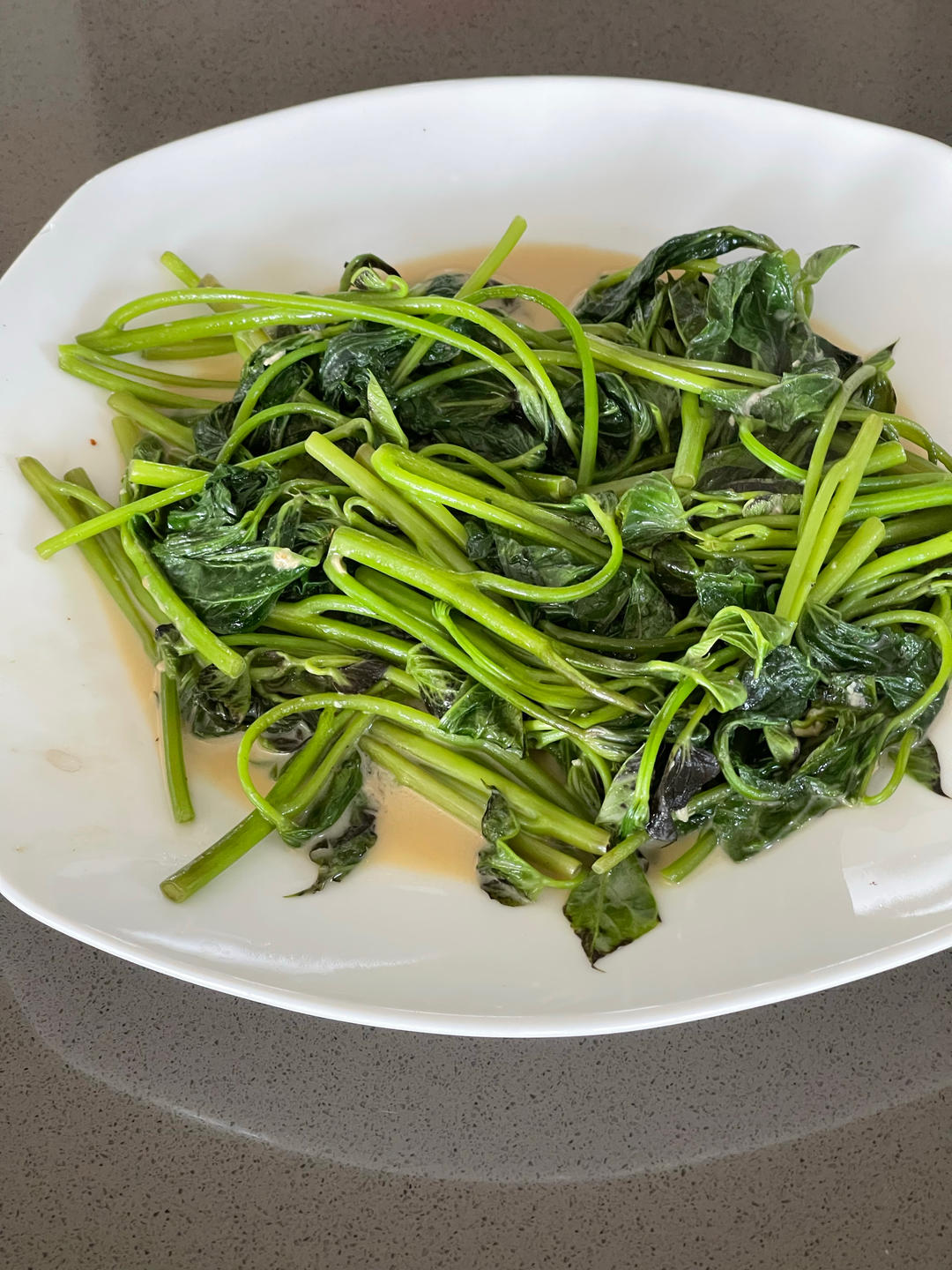 腐乳水浸番薯叶（各种时菜）