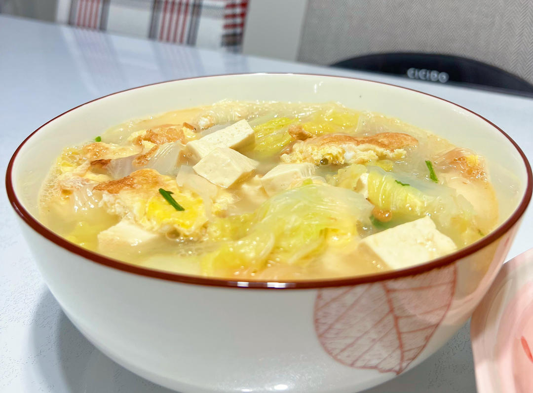 白菜粉丝汤