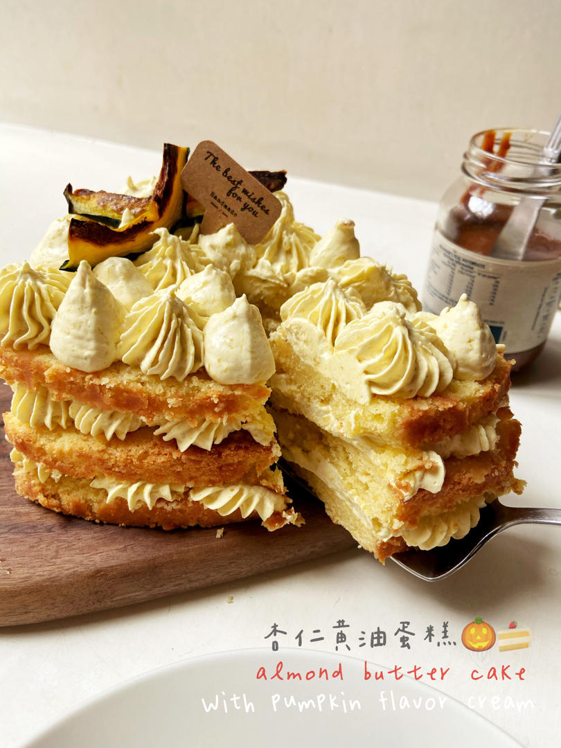 经典杏仁黄油蛋糕