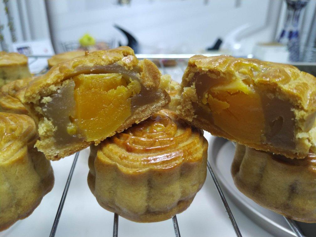 【终极版广式月饼配方】表皮油亮的秘诀！