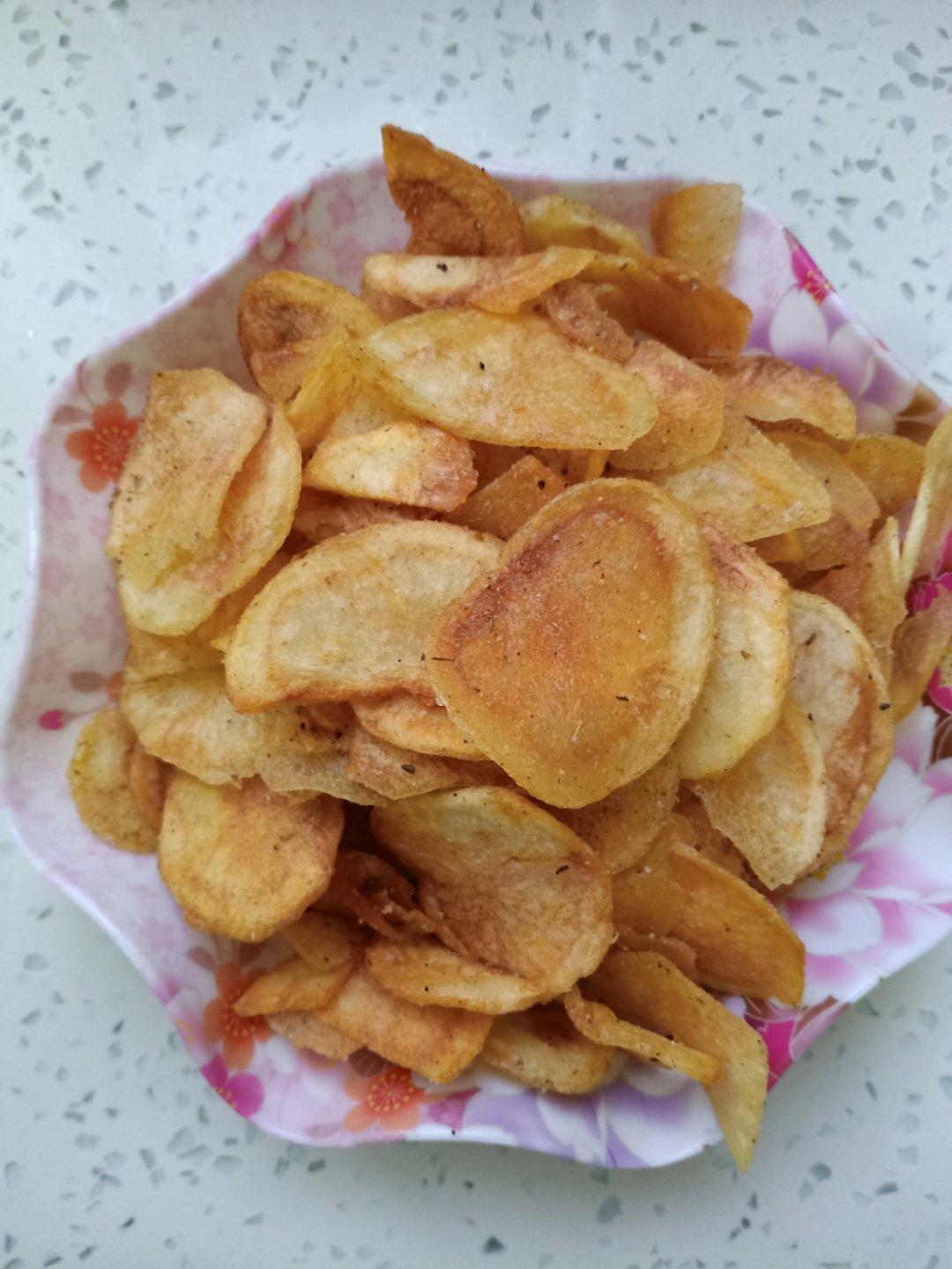炸薯片