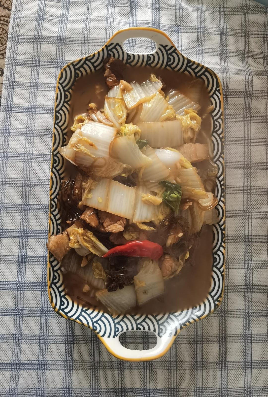 猪肉白菜炖粉条