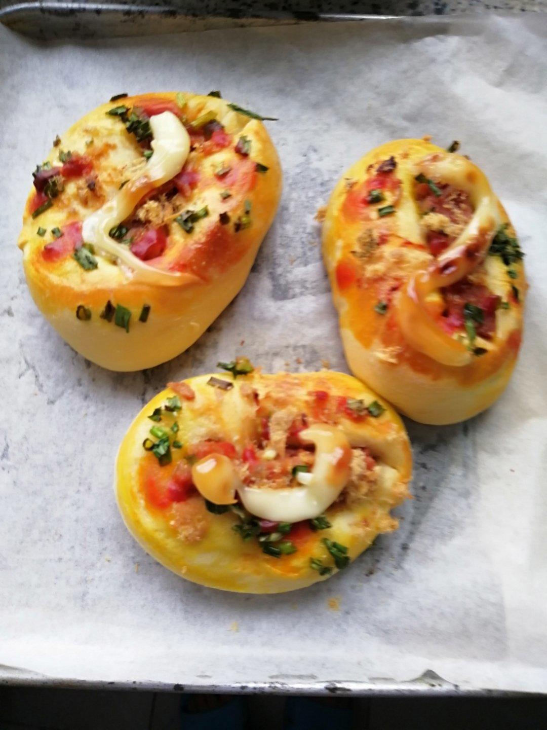 无双_055做的面包夹香肠