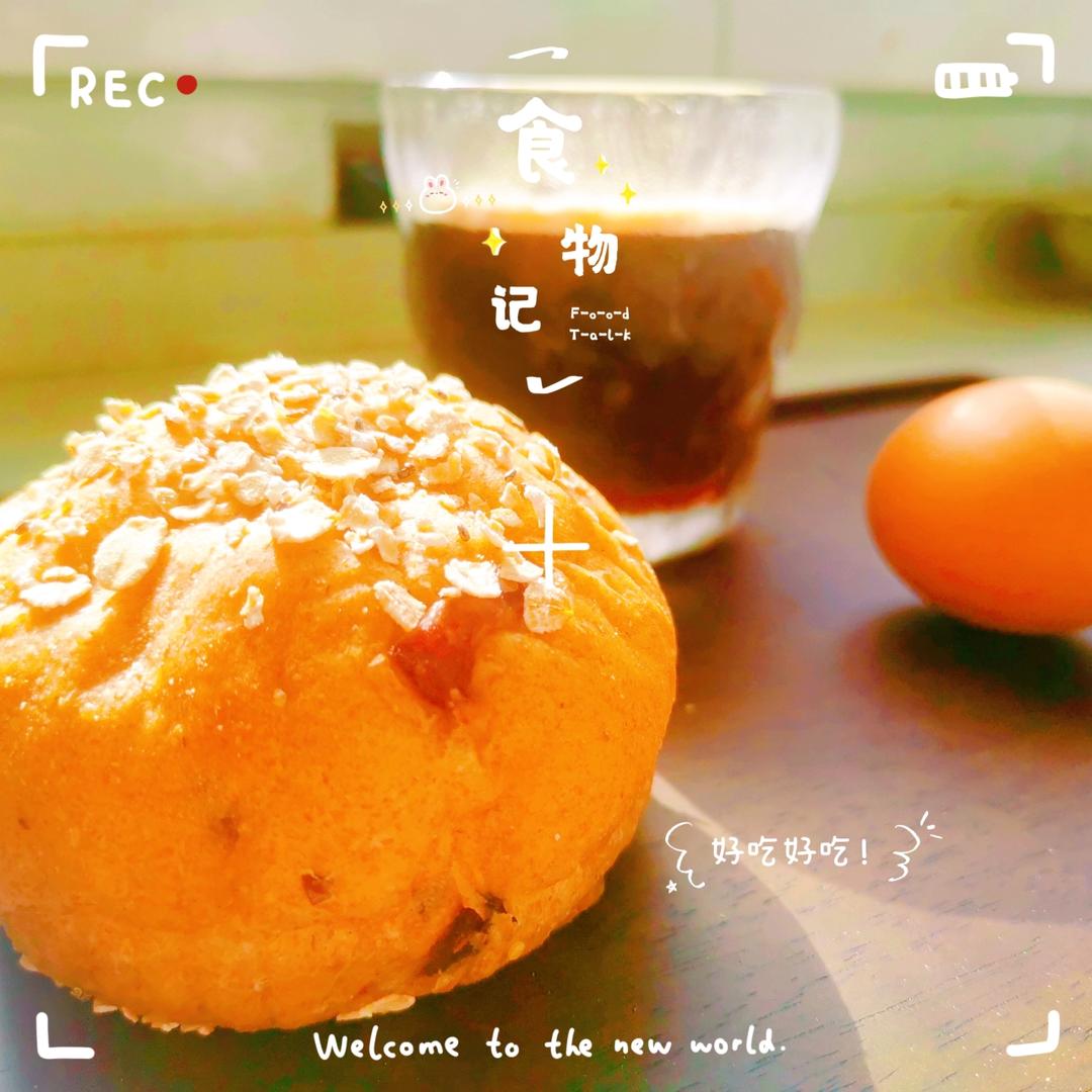 无油无糖纯全麦面包