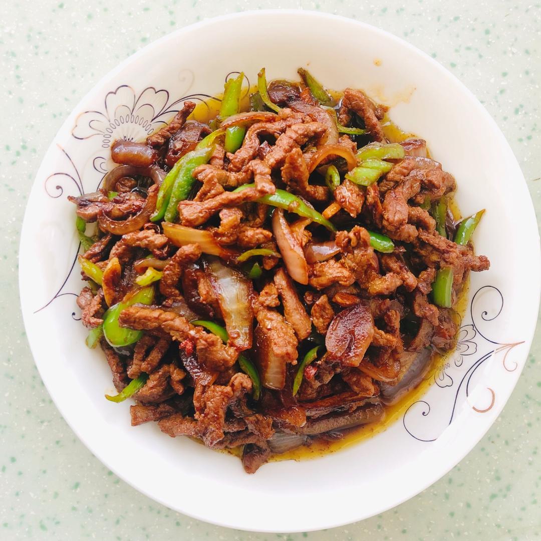 超下饭-洋葱青椒牛肉丝