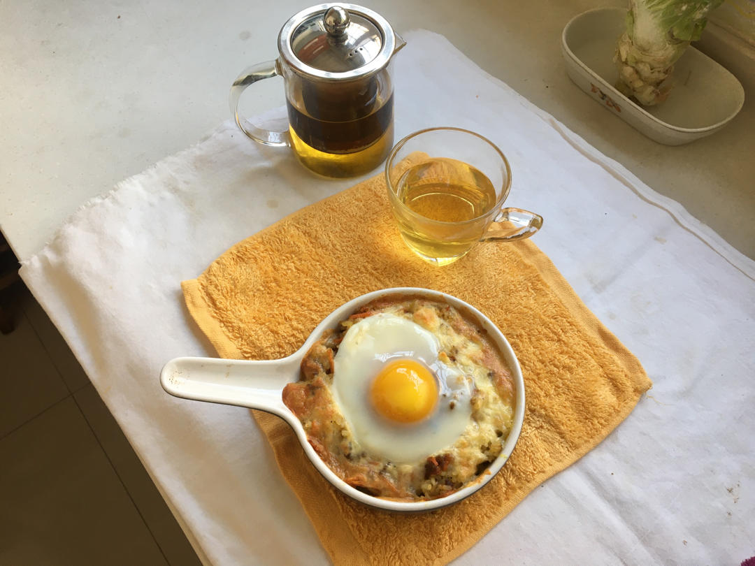 咖喱牛肉蘑菇芝士焗饭