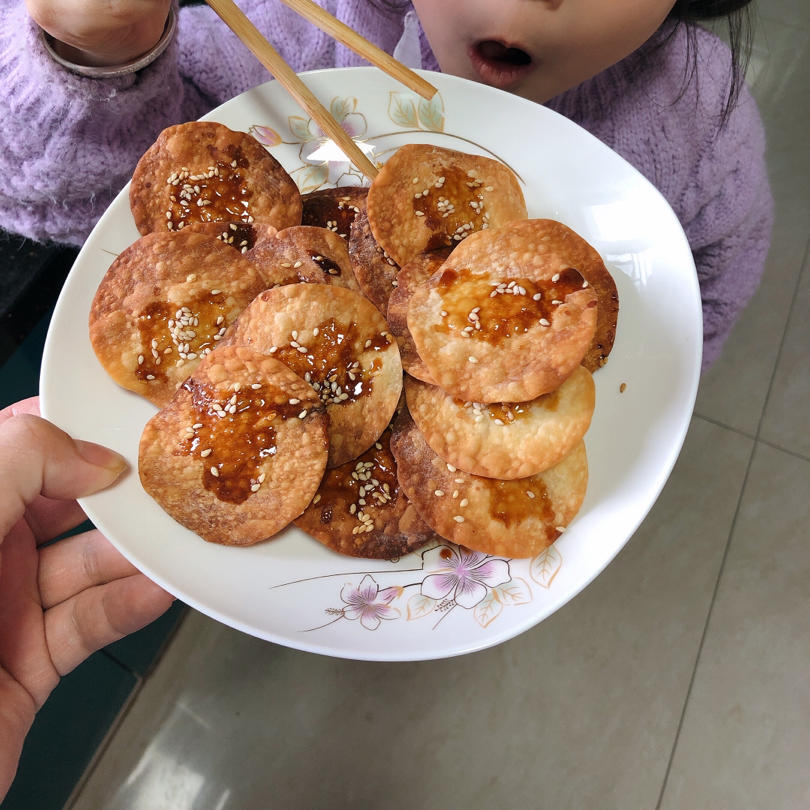 香烤饺子皮