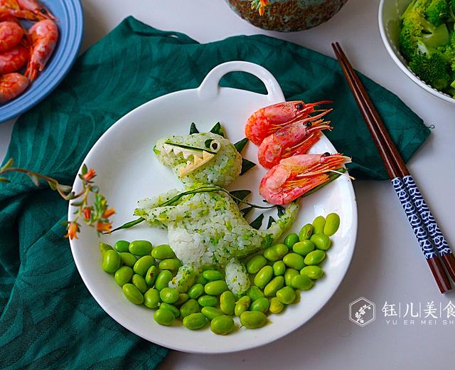 北极甜虾儿童趣味餐的做法