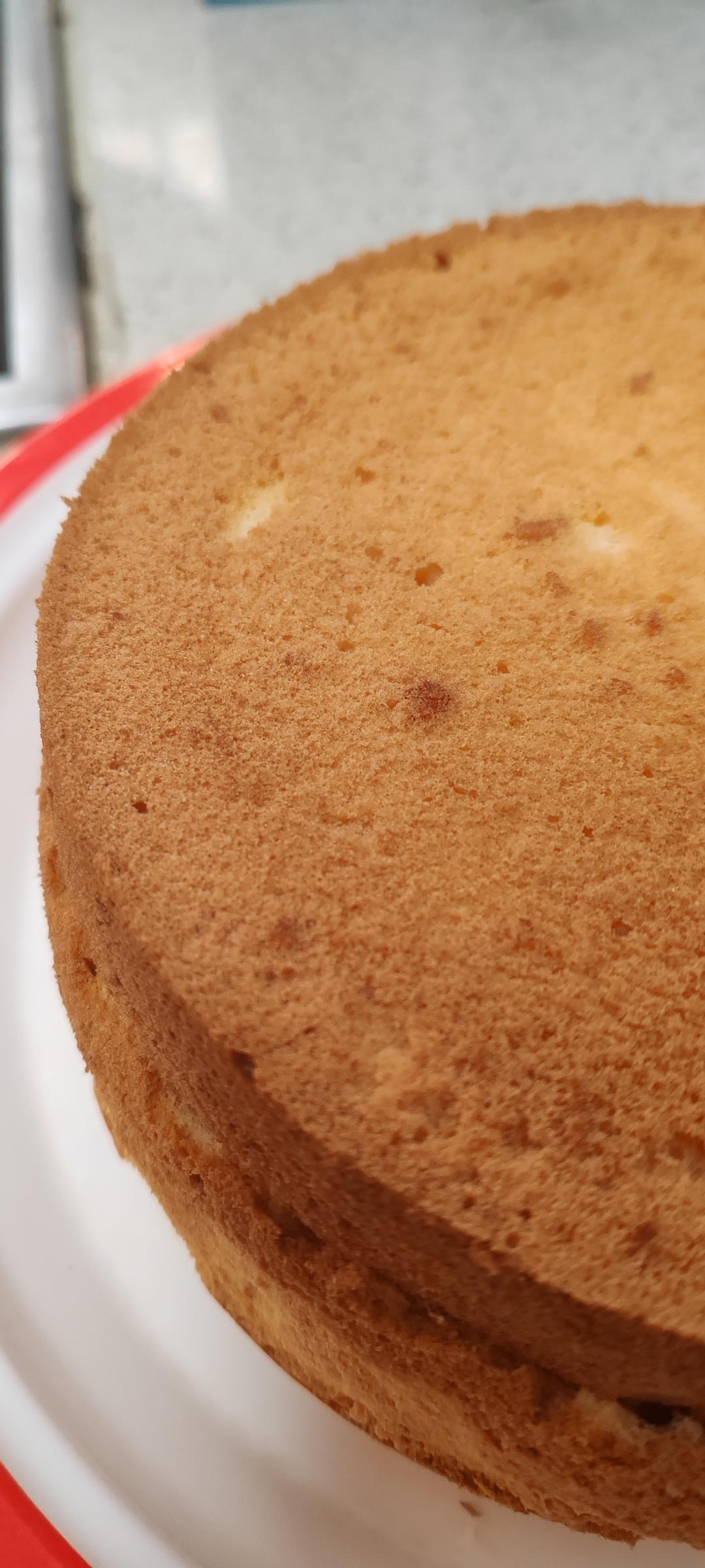 超柔软6寸戚风蛋糕(附8寸配方)零失败 超详细‼️含操作视频