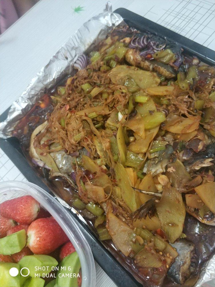 烤箱版烤鱼〖北鼎烤箱食谱〗