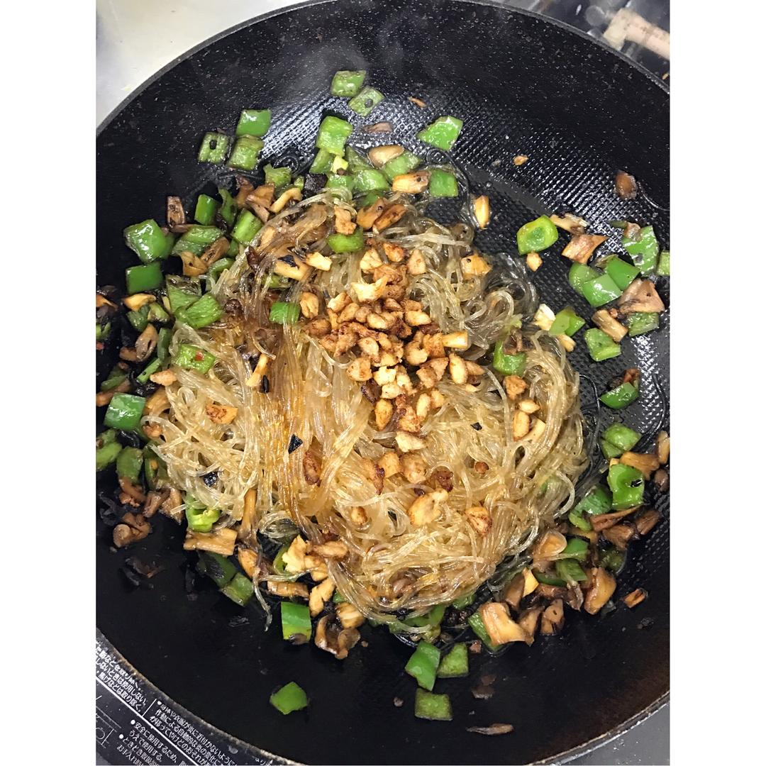 肉末炒粉丝