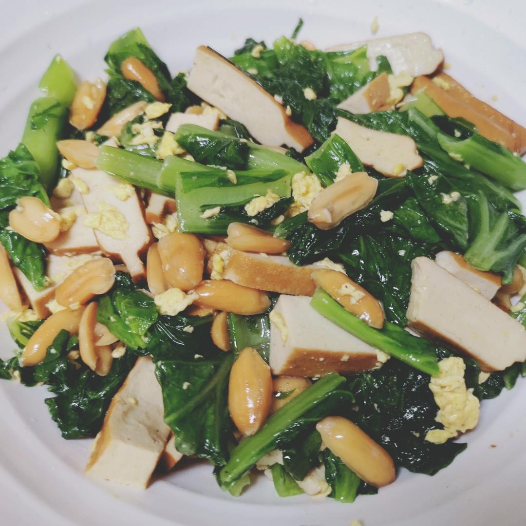 小白菜炒豆皮🥬