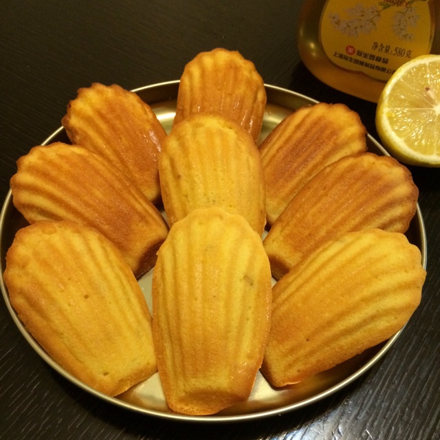 mavis223做的柠檬玛德琳蛋糕