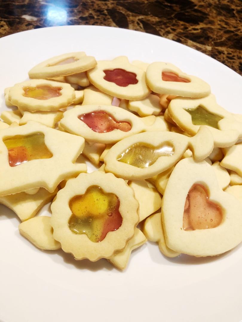 玻璃糖饼干