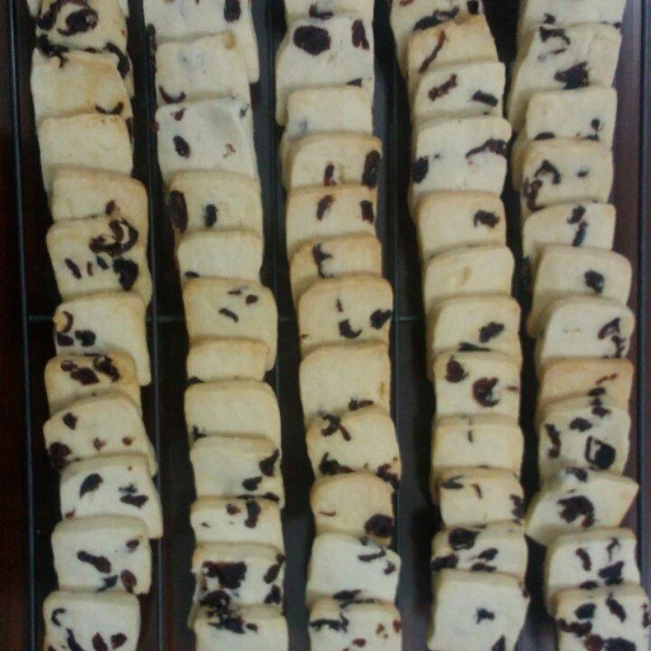 低糖少油版蔓越莓饼干