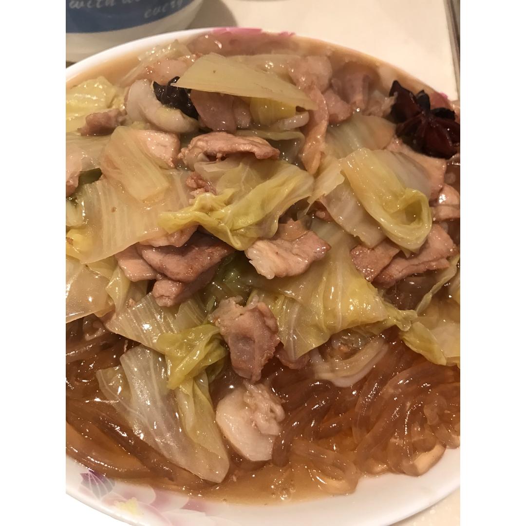 白菜炖粉条