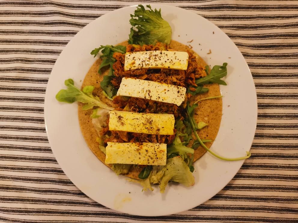 Keto flaxseed Taco的做法