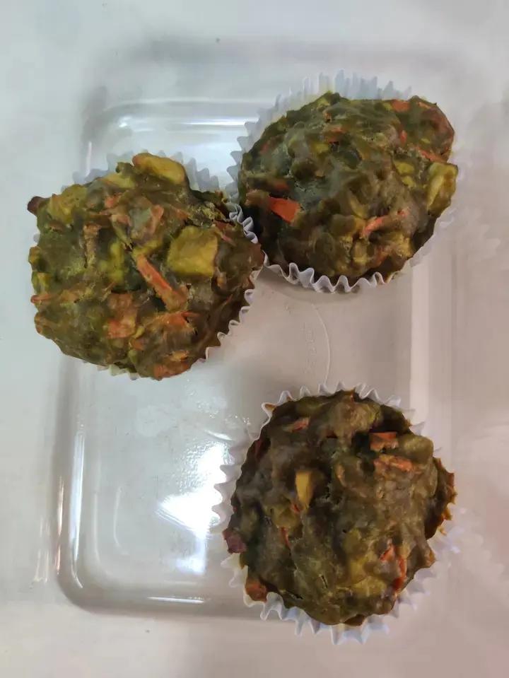 Morning Glory Muffin 胡萝卜和苹果做的健康玛芬