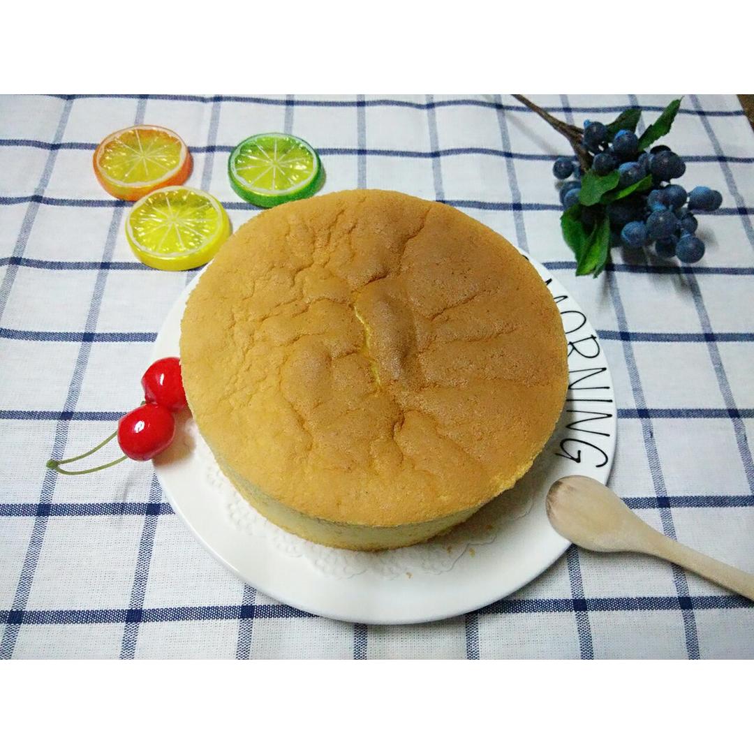 6寸戚风蛋糕（2蛋）