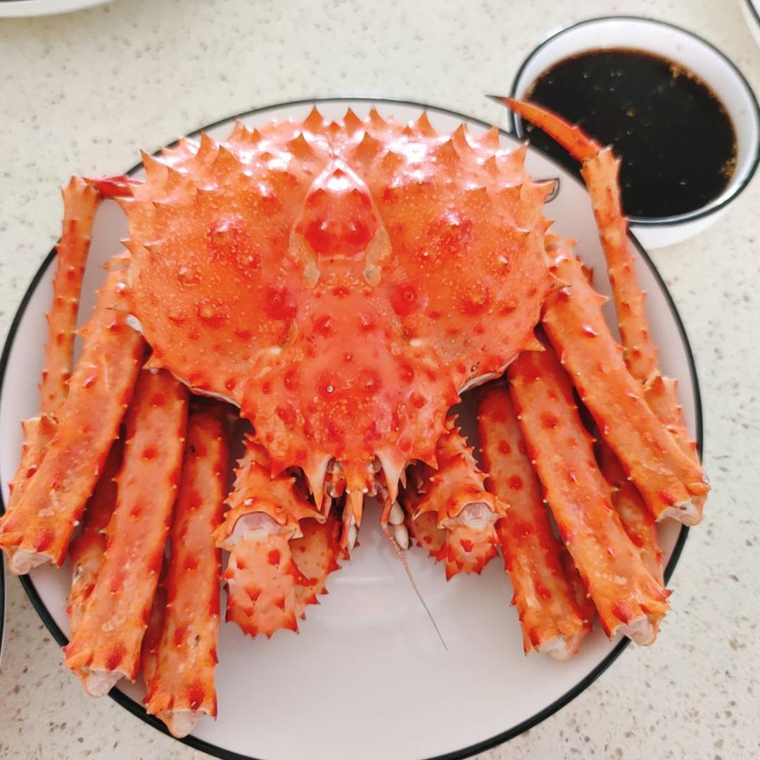 清蒸帝王蟹