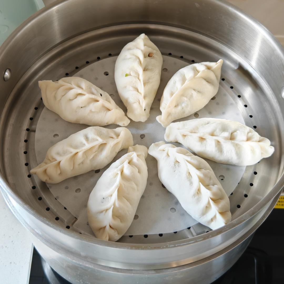 鲜肉豇豆包子