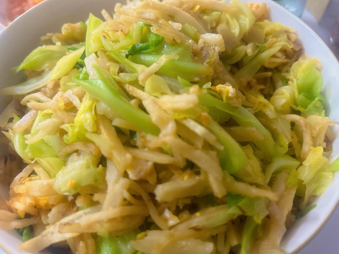 老北京素炒饼(肉炒饼)