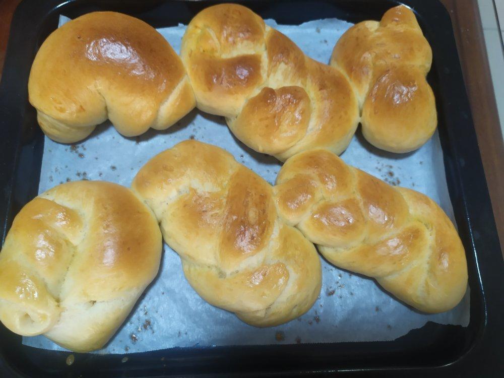 蜂蜜淡奶油面包#美味排包#