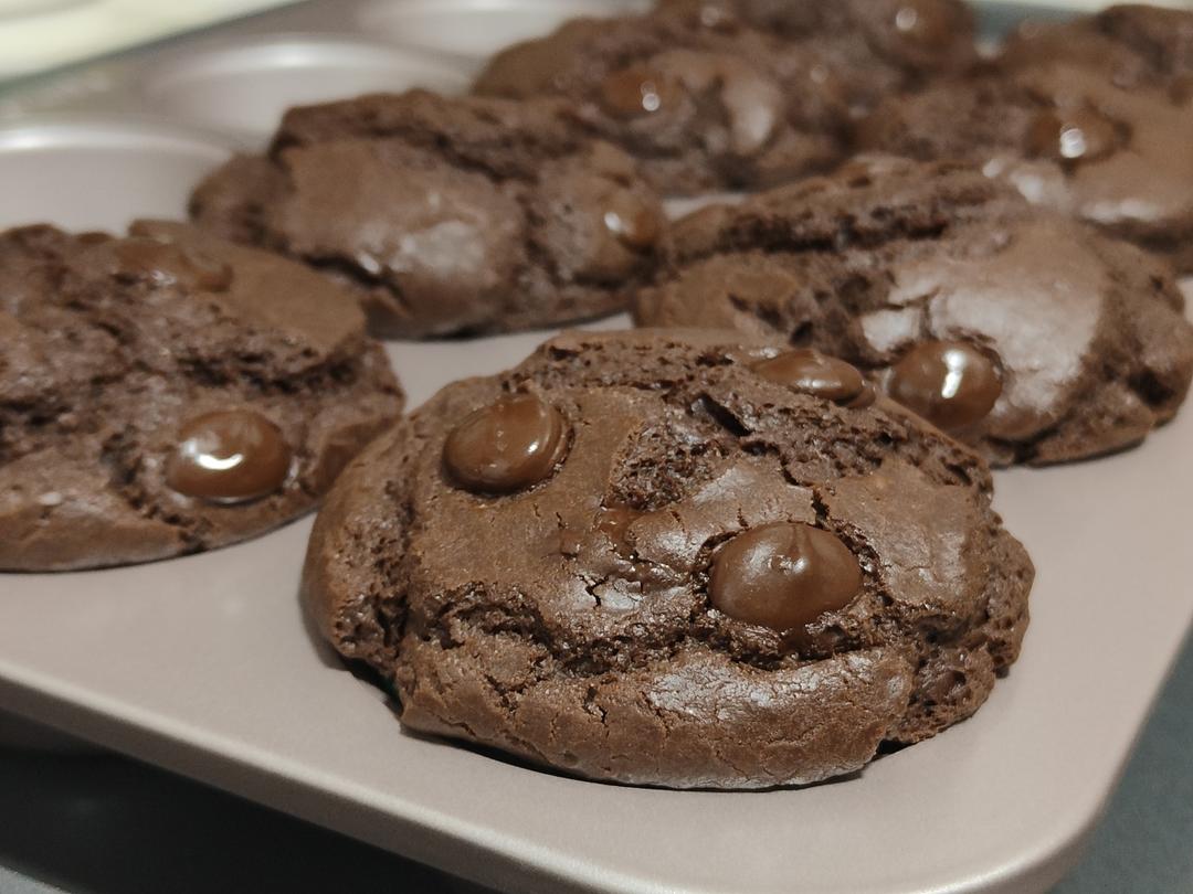 在家做巧克力蘑菇头麦芬蛋糕🍫