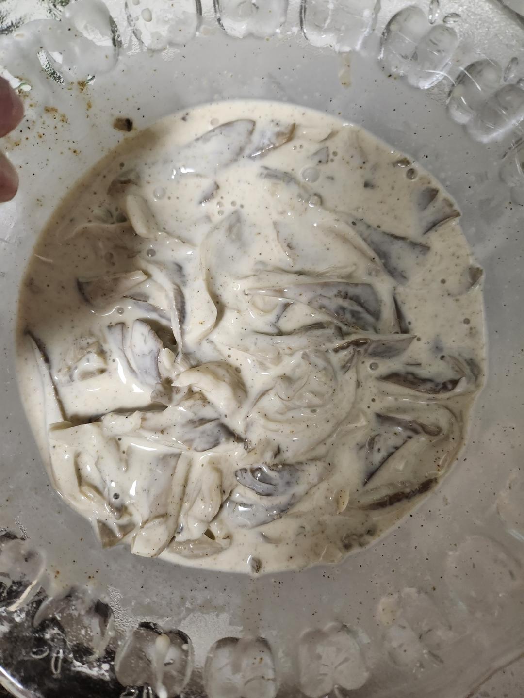 软炸鲜蘑