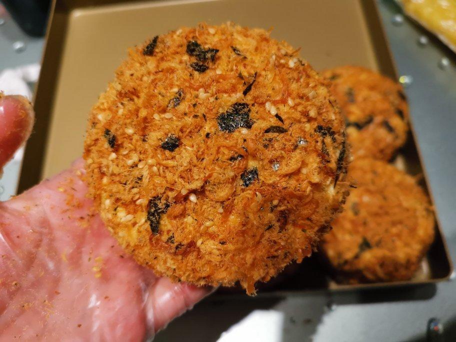 网红海苔肉松拉丝小贝（麻薯不用打蛋器放四天依然可以拉丝哦）