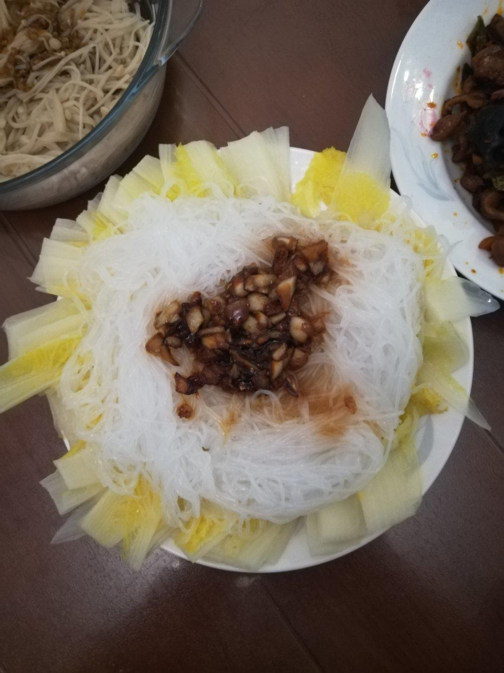 蒜蓉粉丝娃娃菜