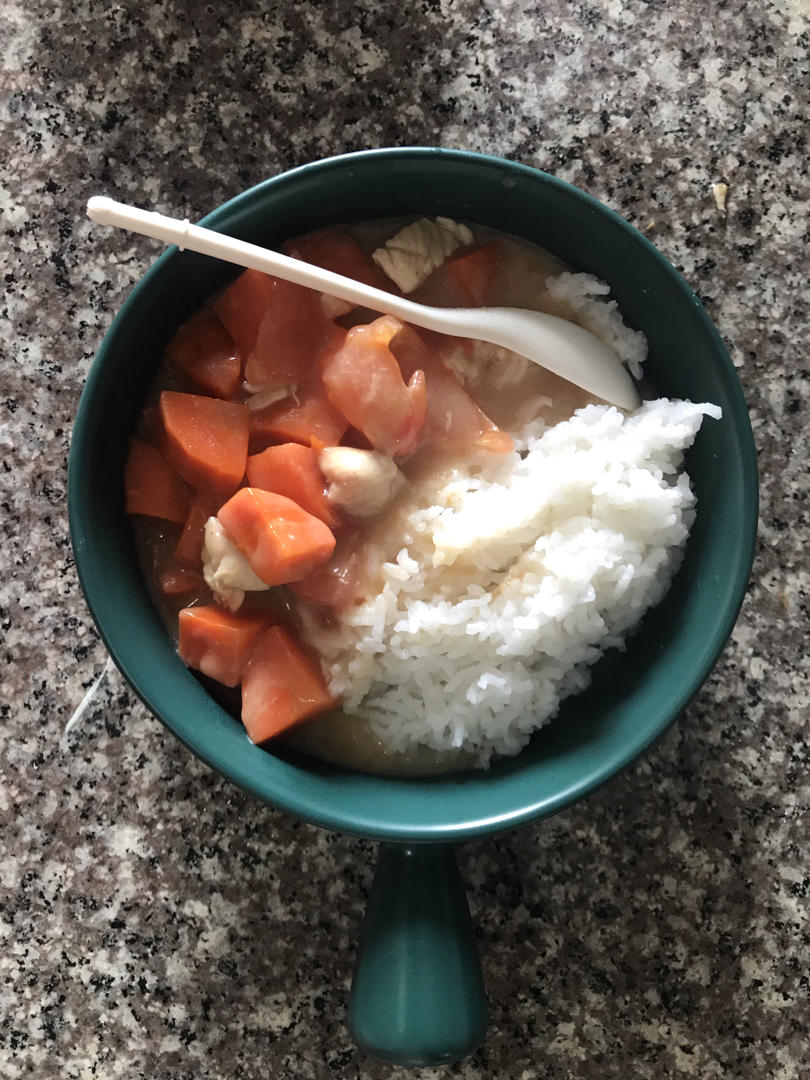 1/100零失败咖喱鸡肉饭        招牌咖喱鸡  yyds