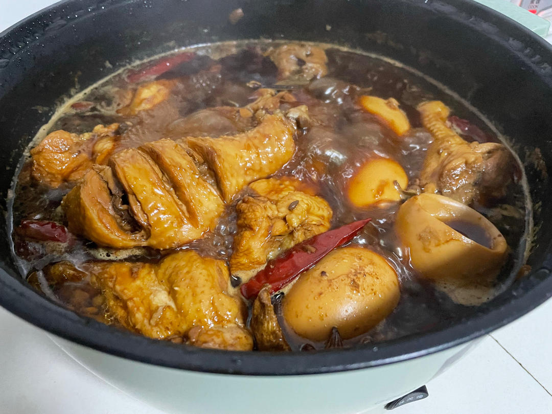 爆好吃的卤鸡腿 卤蛋❗电饭煲 炒锅都可以做~